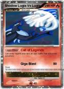 Shodow Lugia Vs