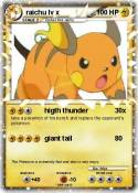 raichu lv x