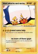 dead pikachu