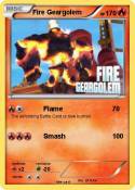 Fire Geargolem Fire Geargolem