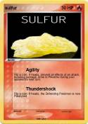 sulfur