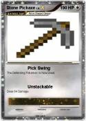 Stone Pickaxe