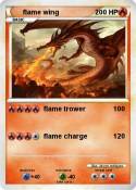 flame wing
