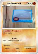 Star Wars Card