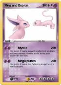 Mew and Espion