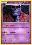 Thanos the king