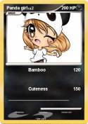 Panda girl