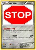stop sign