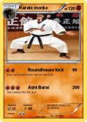 Karate monke