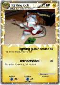 lighting rock