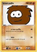 brown puffle