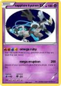 sapphire kyurem