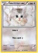 Vote if U luv