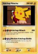 Ketchup Pikachu