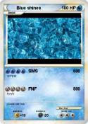 Blue shines