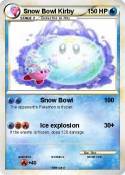 Snow Bowl Kirby