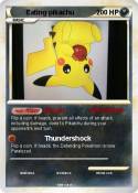 Eating pikachu