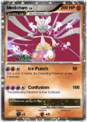 Pokémon m medicham ex - mega punch - My Pokemon Card