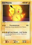 Evil Pikachu