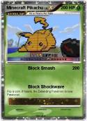 Minecraft Pikachu Minecraft