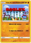 Vote if u love Roblox Vote if u love