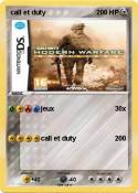 call et duty