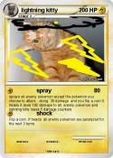lightning kitty