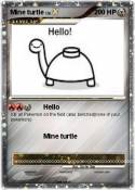Mine turtle