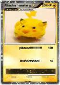 Pikachu hamster