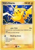 TCG's Pikachu