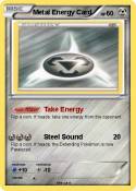 Metal Energy Card Metal Energy