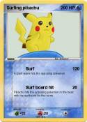 Surfing pikachu