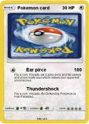 Pokemon card