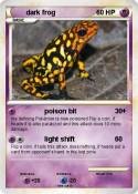 dark frog
