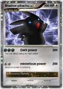 Shadow pikachu