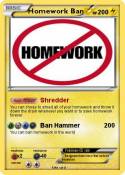 Homework Ban