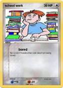 school work