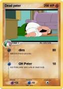 Dead peter