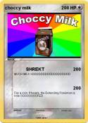choccy milk