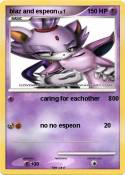 blaz and espeon