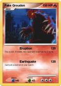 Fake Groudon