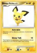 Sleepy Pichu