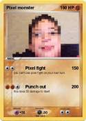 Pixel monster