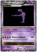 Purple man
