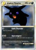 shadow Pikachu
