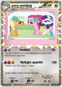 pony wedding
