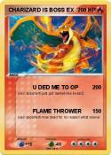 CHARIZARD IS