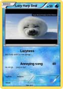 Lazy Harp Seal