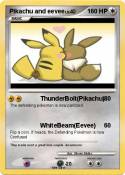 Pikachu and eevee Pikachu and