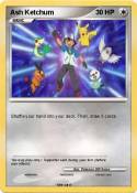 Ash Ketchum Gx pokemon card